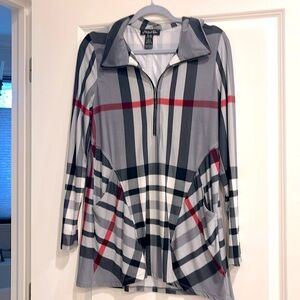 Plaid Top  - size M